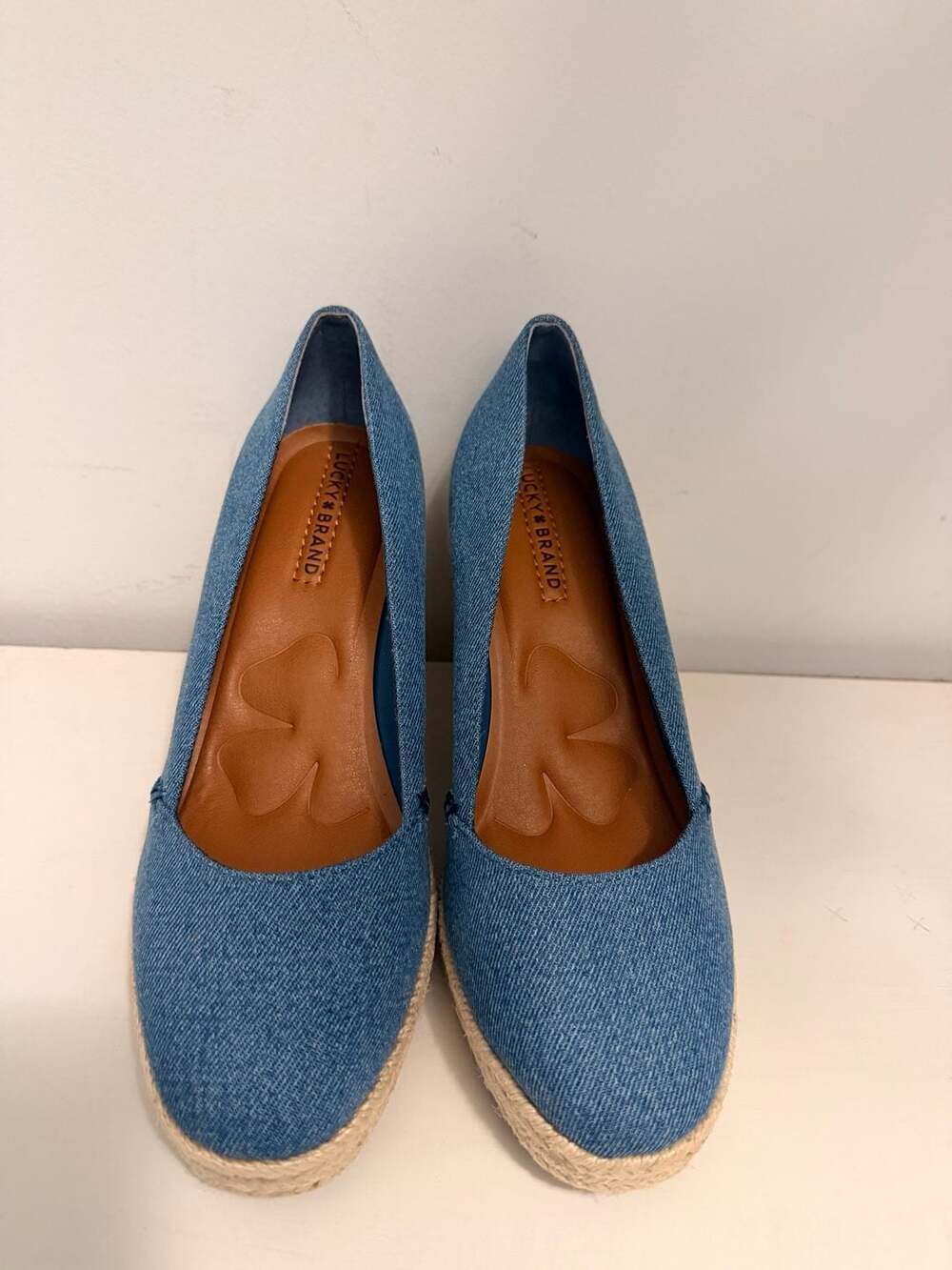 Women's Lucky Brand Cabriah Woven Espadrille Wedge Sandals